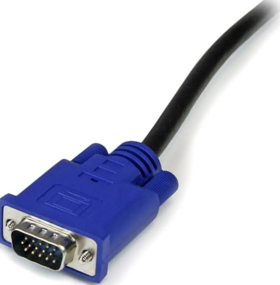 StarTech.com 10 ft Ultra Thin USB VGA 2-in-1 KVM Cable - VGA KVM