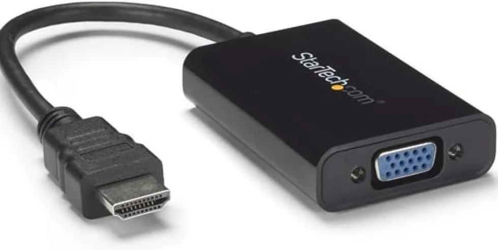 StarTech.com HDMI till VGA-videoadapter med audio för