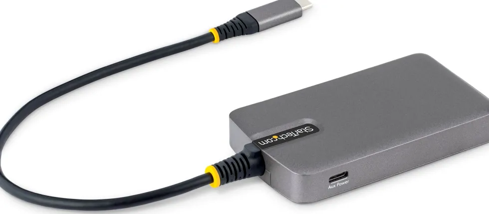 StarTech.com - Hubb - 4 x USB 3.2 Gen 1 + 1 x USB-C + 1 x USB-C