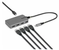 StarTech.com - Hubb - 4 x USB 3.2 Gen 1 + 1 x USB-C + 1 x USB-C