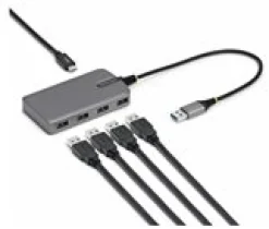 StarTech.com - Hubb - 4 x USB 3.2 Gen 1 + 1 x USB-C + 1 x USB-A
