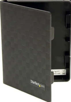 StarTech.com 2.5in Anti-Static Hard Drive Protector Case - Black