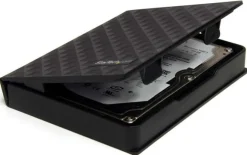 StarTech.com 2.5in Anti-Static Hard Drive Protector Case - Black