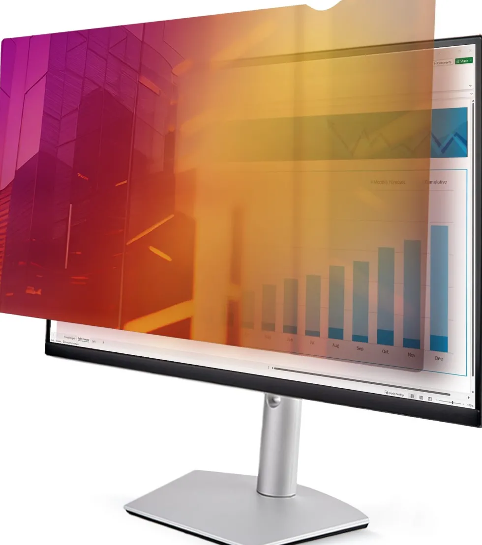 StarTech.com 23.8-inch 16:9 Gold Monitor Privacy Screen,