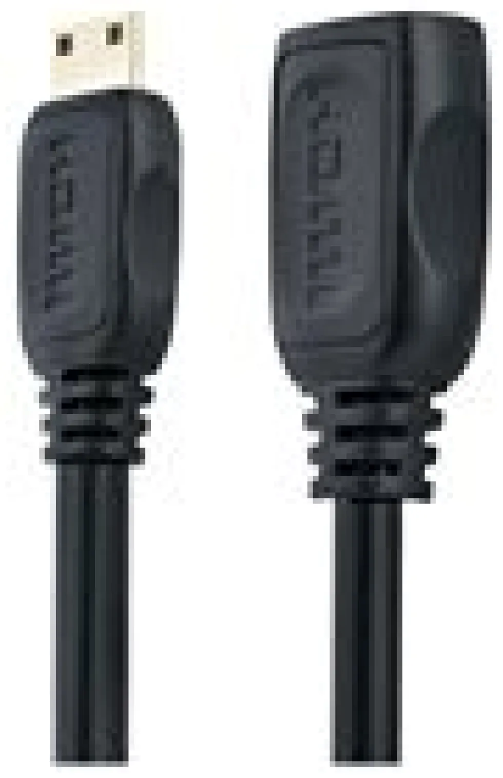 StarTech.com 5in Mini HDMI to HDMI Adapter, 4K High Speed HDMI
