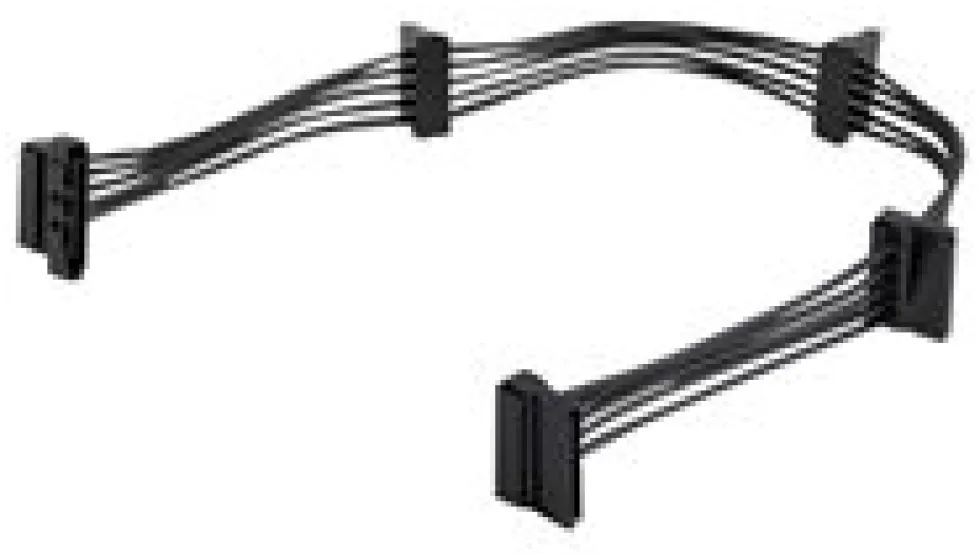 StarTech.com 15.7 in (400 mm) SATA Power Splitter Adapter Cable