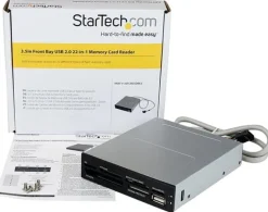 StarTech.com Intern USB 2.0-multi-kortläsare/skrivare - SD