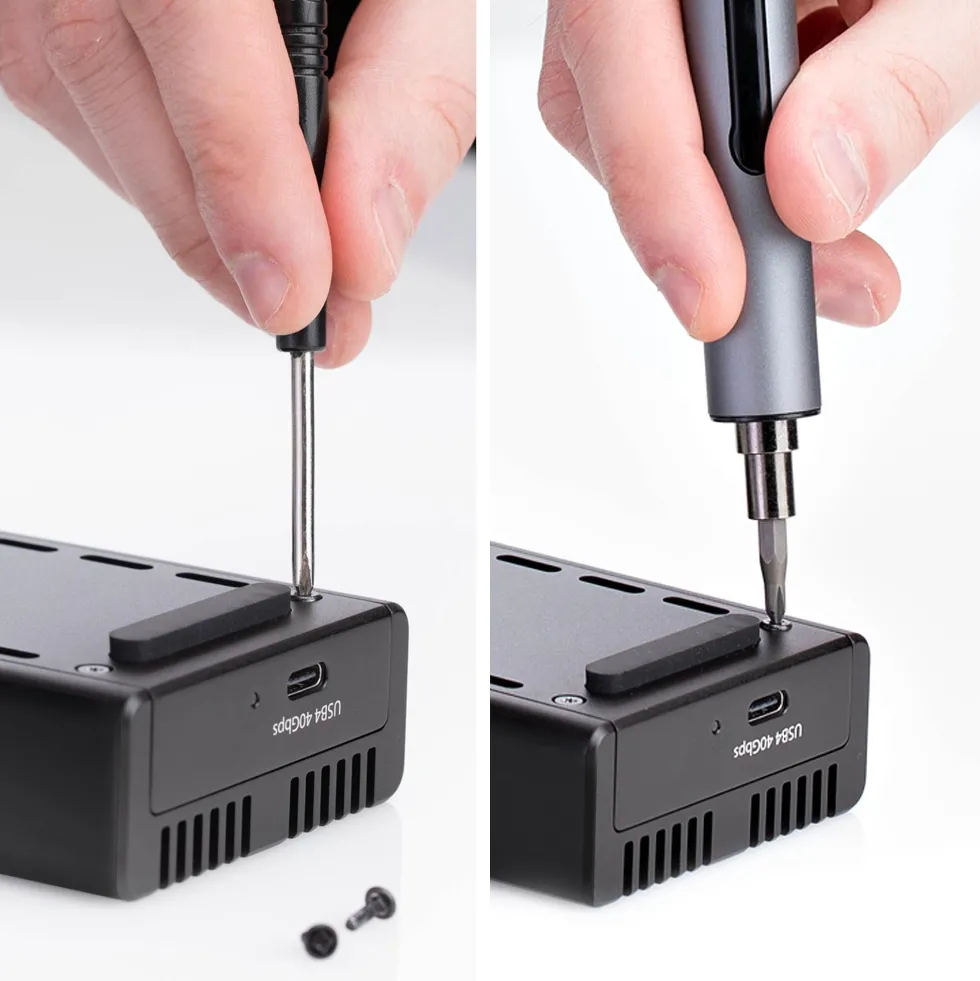 StarTech.com - Kabinett för lagringsenheter - 1 fack (PCIe 4.0 x