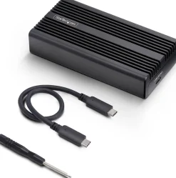 StarTech.com - Kabinett för lagringsenheter - 1 fack (PCIe 4.0 x