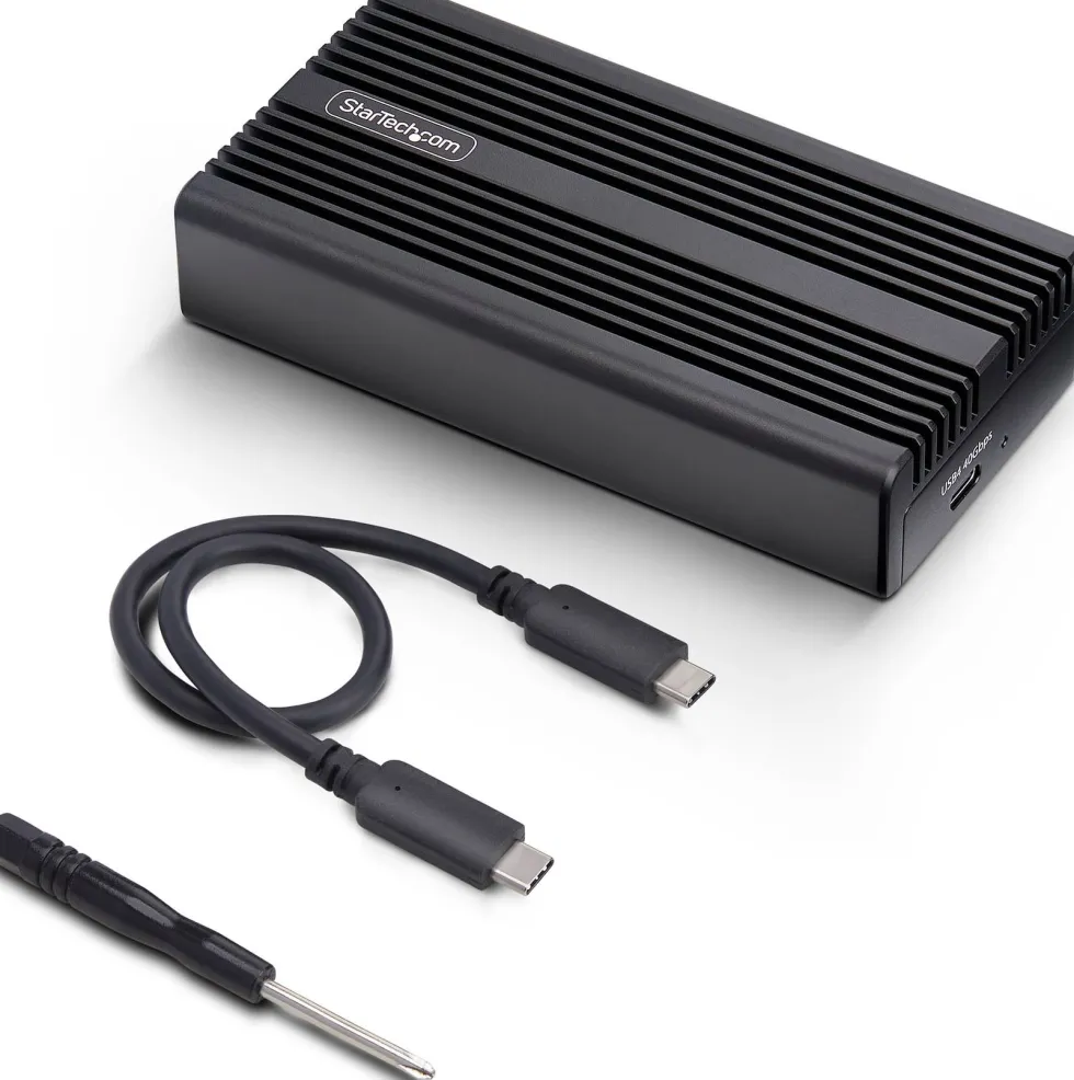 StarTech.com - Kabinett för lagringsenheter - 1 fack (PCIe 4.0 x