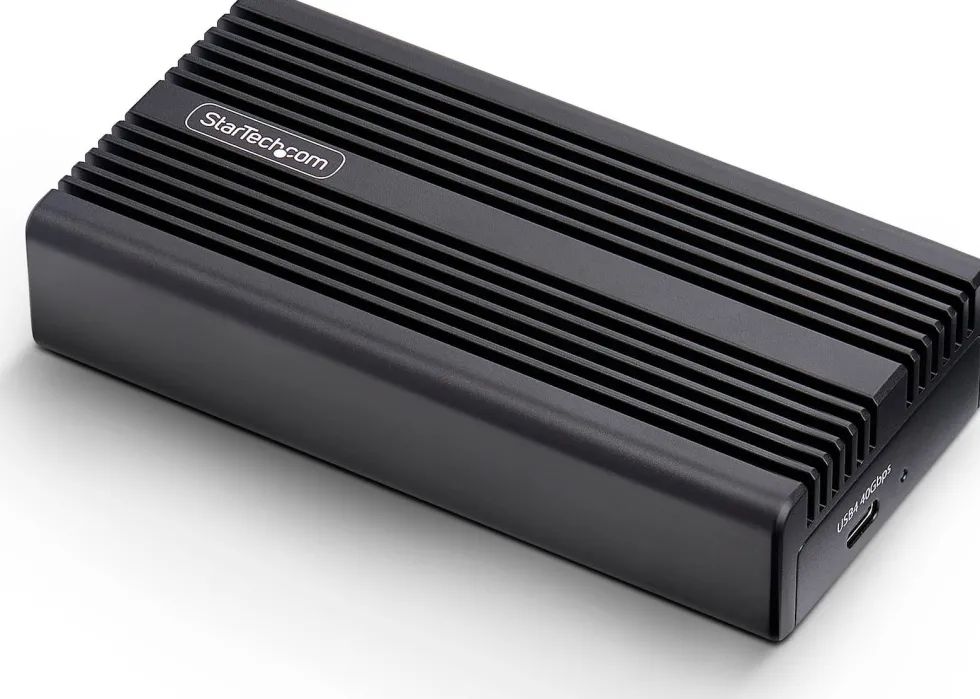StarTech.com - Kabinett för lagringsenheter - 1 fack (PCIe 4.0 x
