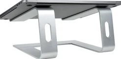StarTech.com Laptop Stand for Desk, 5kg/11lb, Aluminum, Silver,