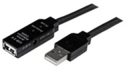 StarTech.com 10 m aktiv USB 2.0-förlängningskabel - M/F