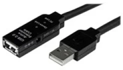 StarTech.com 25 m aktiv USB 2.0-förlängningskabel - M/F