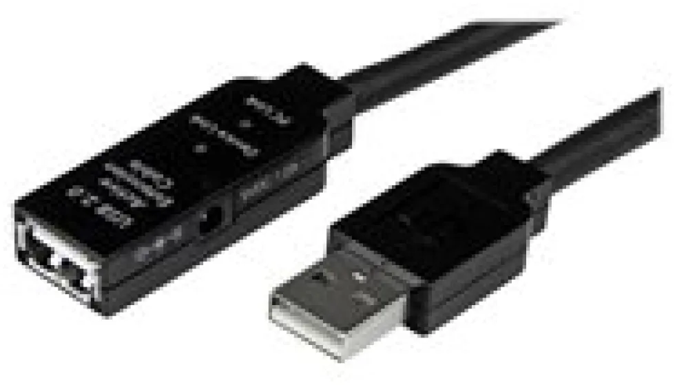 StarTech.com 25 m aktiv USB 2.0-förlängningskabel - M/F