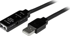 StarTech.com 25 m aktiv USB 2.0-förlängningskabel - M/F