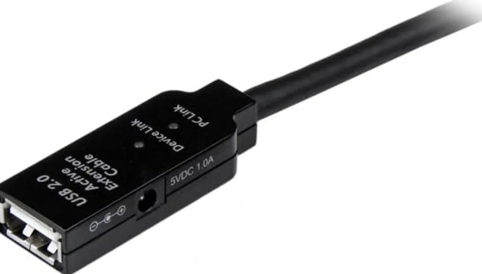 StarTech.com 25 m aktiv USB 2.0-förlängningskabel - M/F