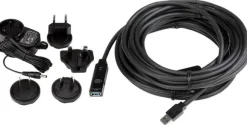 StarTech.com 10 m aktiv USB 3.0-förlängningskabel - M/F