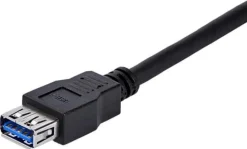 StarTech.com 1m Black SuperSpeed USB 3.0 Extension Cable A to A