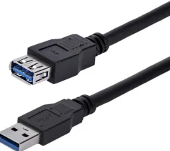 StarTech.com 1m Black SuperSpeed USB 3.0 Extension Cable A to A