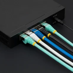 StarTech.com 2m CAT6a Ethernet Cable - White - Low Smoke Zero