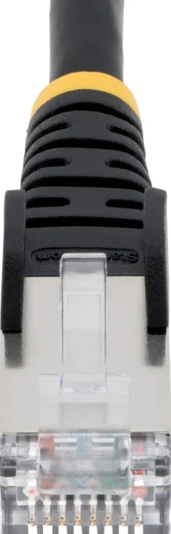 StarTech.com 2m CAT6a Ethernet Cable - Black - Low Smoke Zero