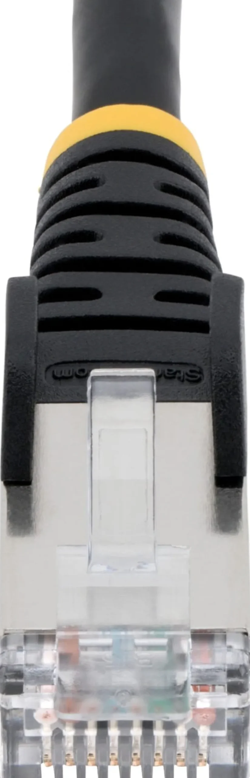 StarTech.com 2m CAT6a Ethernet Cable - Black - Low Smoke Zero