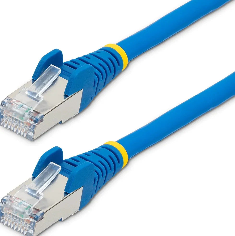 StarTech.com 2m CAT6a Ethernet Cable - Blue - Low Smoke Zero
