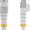 StarTech.com 7m CAT6a Ethernet Cable - White - Low Smoke Zero