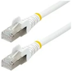 StarTech.com 7m CAT6a Ethernet Cable - White - Low Smoke Zero