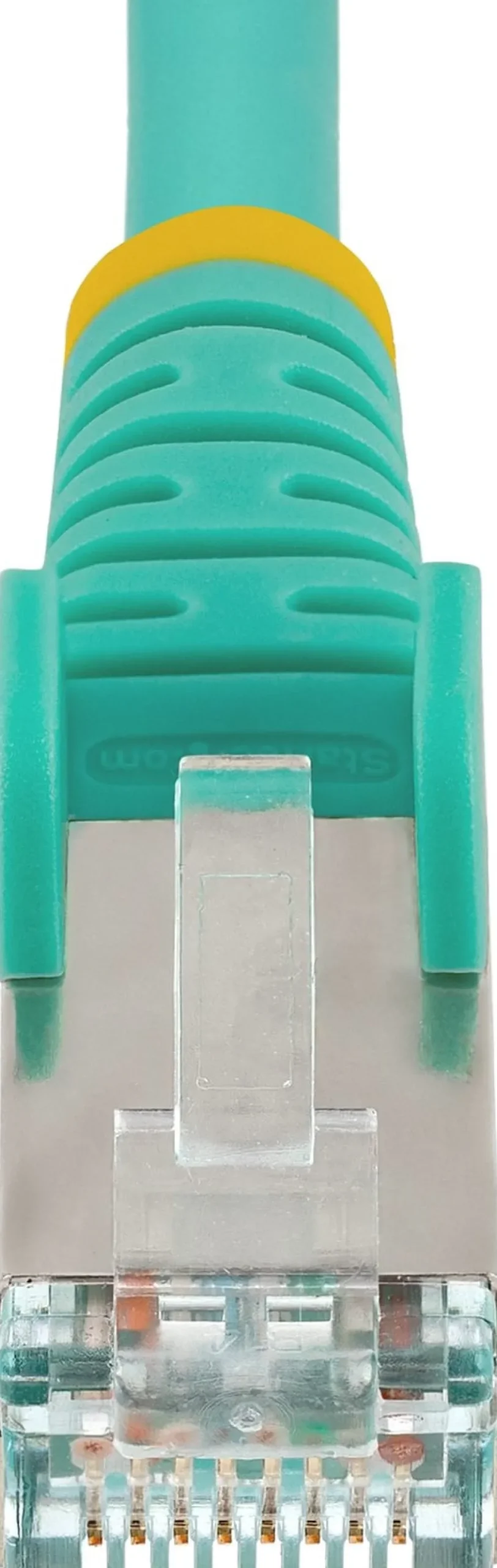 StarTech.com 1.5m CAT6a Ethernet Cable - Aqua - Low Smoke Zero