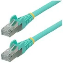 StarTech.com 3m CAT6a Ethernet Cable - Aqua - Low Smoke Zero