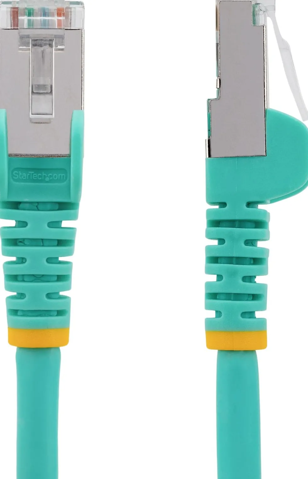 StarTech.com 2m CAT6a Ethernet Cable - Aqua - Low Smoke Zero