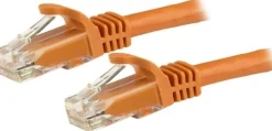 StarTech.com 1m CAT6 Ethernet Cable, 10 Gigabit Snagless RJ45