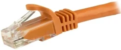 StarTech.com 1m CAT6 Ethernet Cable, 10 Gigabit Snagless RJ45