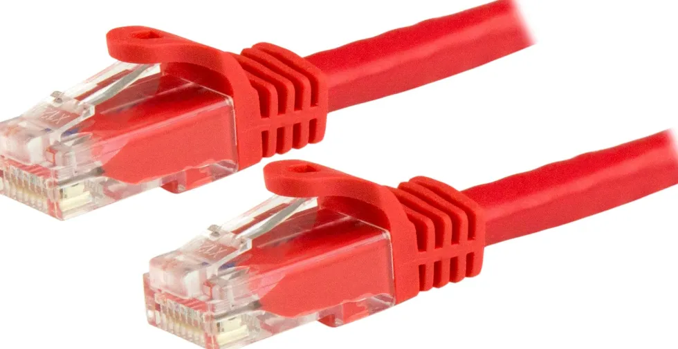 StarTech.com 1m CAT6 Ethernet Cable, 10 Gigabit Snagless RJ45