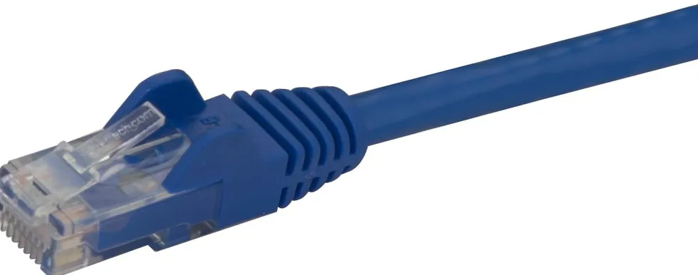 StarTech.com 1m CAT6 Ethernet Cable, 10 Gigabit Snagless RJ45
