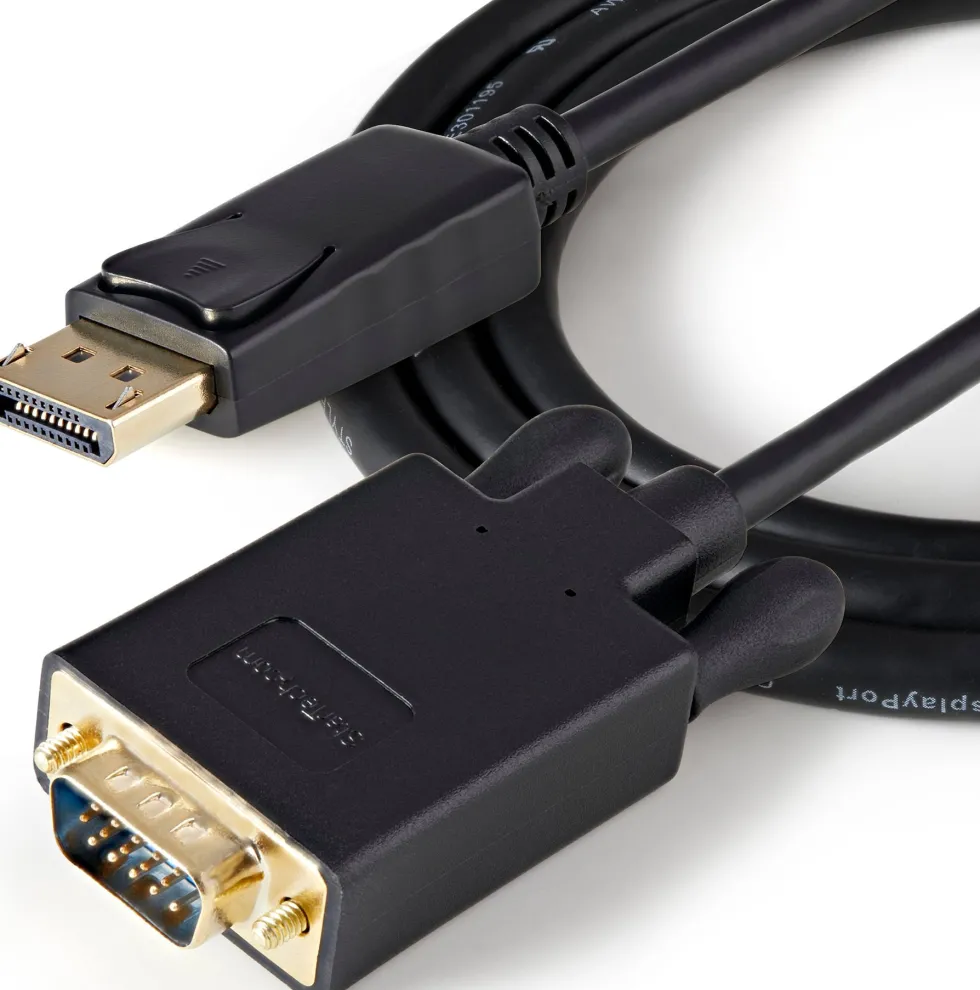 StarTech.com 1 m DisplayPort till VGA-kabel - Aktiv DisplayPort