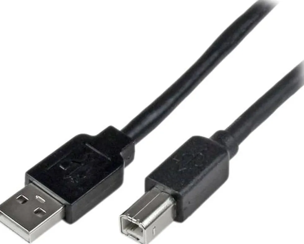 StarTech.com 20m / 65 ft Active USB 2.0 A to B Cable - Long 20 m