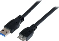 StarTech.com 1m 3 ft Certified SuperSpeed USB 3.0 A to Micro B