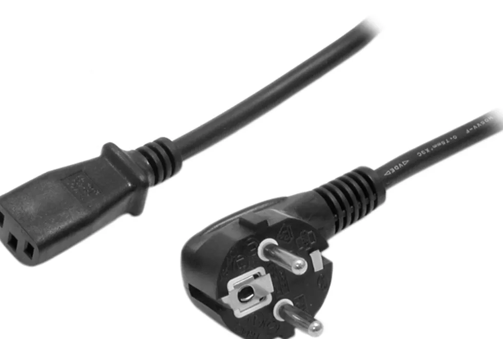 StarTech.com 2m (6ft) Computer Power Cord, 18AWG, EU Schuko to