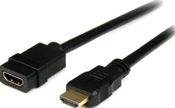 StarTech.com 2m (6ft) HDMI Extension Cable, Ultra HD HDMI Male