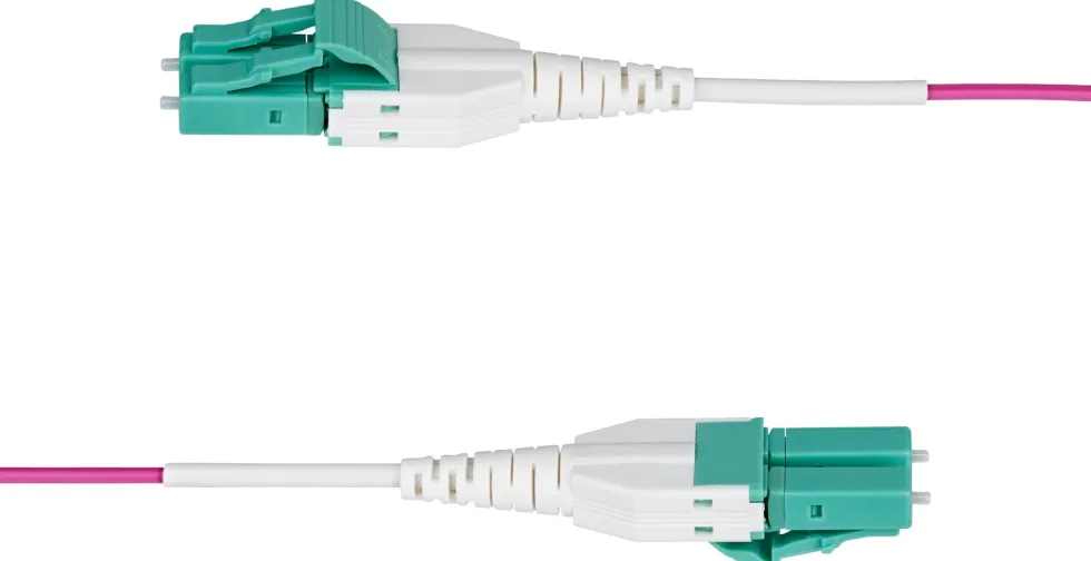 StarTech.com 2m (6.6ft) LC/LC (UPC) OM4 Multimode Fiber Optic