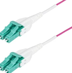 StarTech.com 2m (6.6ft) LC/LC (UPC) OM4 Multimode Fiber Optic