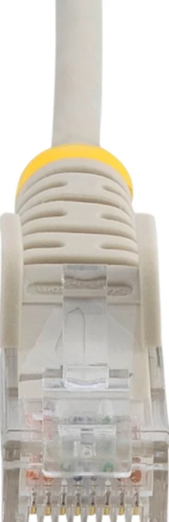 StarTech.com 10m Gray Slim CAT6 Ethernet Cable, Snagless, 28AWG,