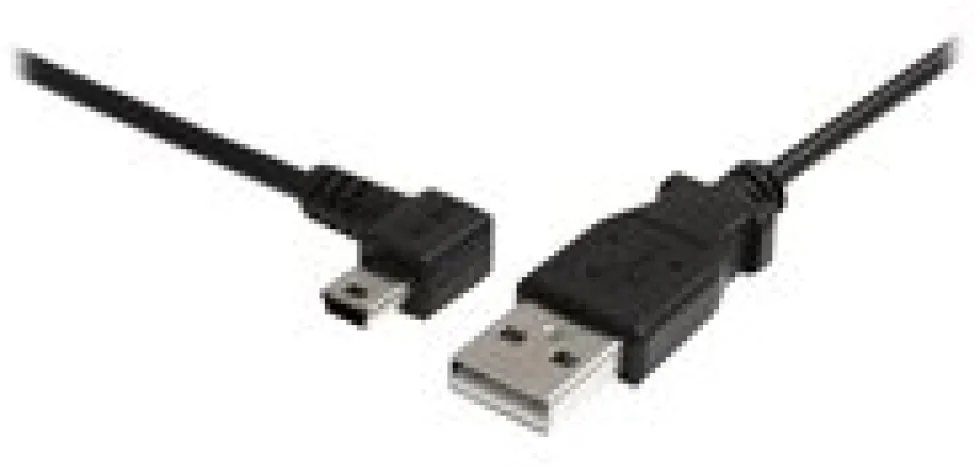 StarTech.com Mini USB-kabel - A till vänstervinklad Mini B