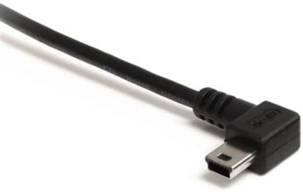 StarTech.com Mini USB-kabel - A till vänstervinklad Mini B