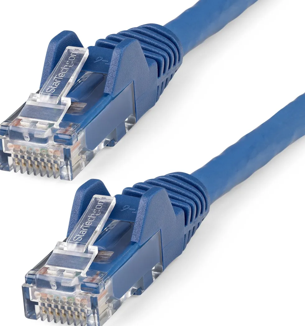 StarTech.com 1m LSZH CAT6 Ethernet Cable, 10 Gigabit Snagless