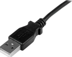 StarTech.com 1m Mini USB Cable Cord - A to Up Angle Mini B - Up