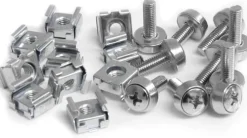 StarTech.com M5 Mounting Screws and Cage Nuts for Server Rack